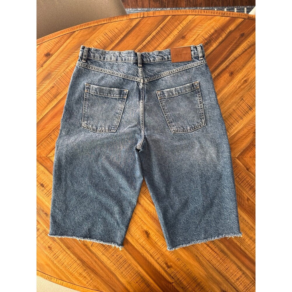 We The Free Long Baggy Jean Shorts